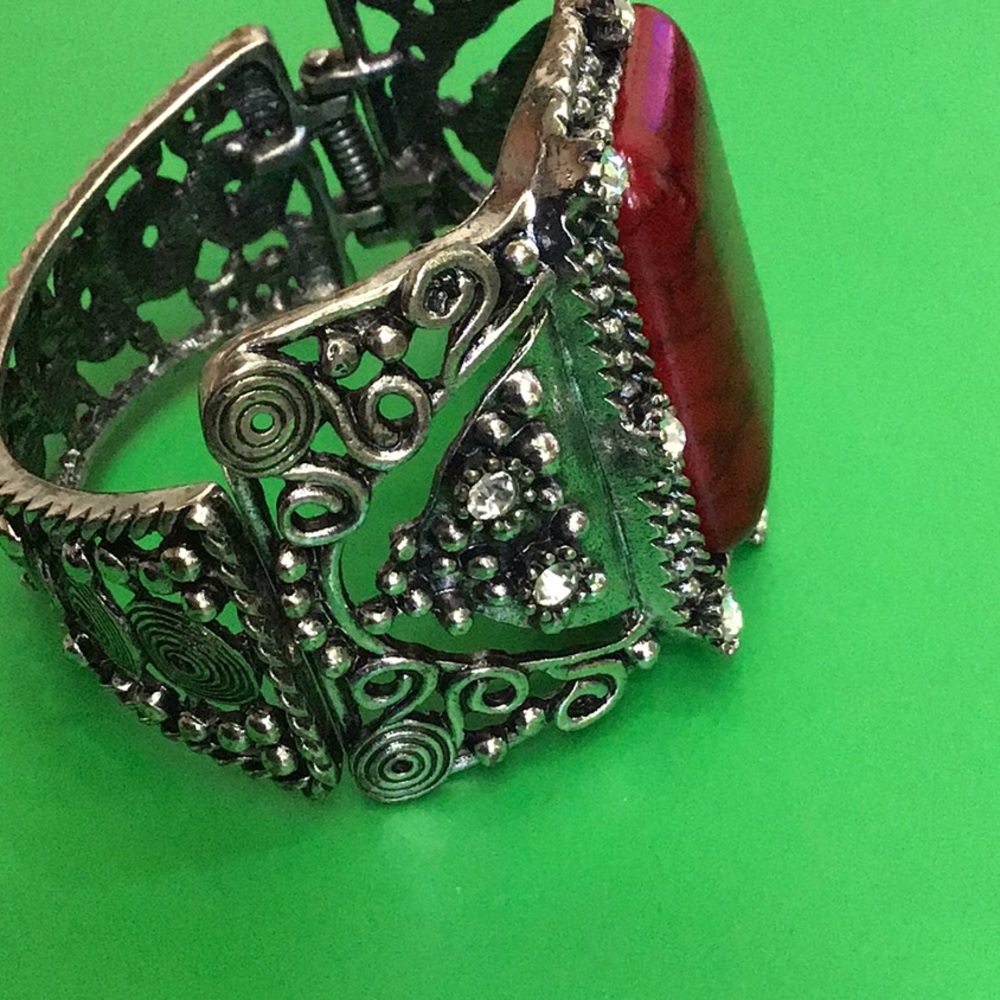 Hinged Cuff Bracelet - image 6